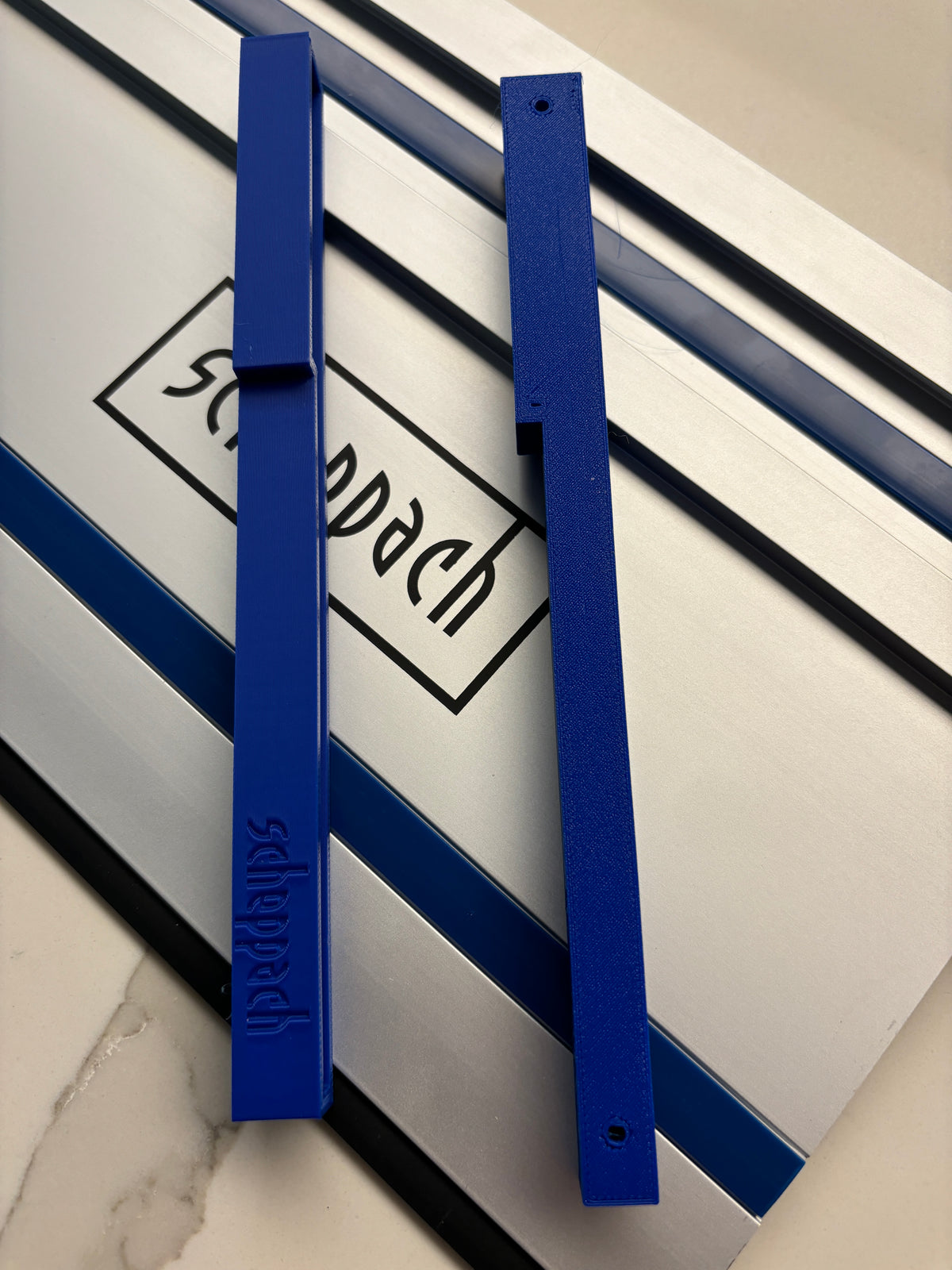 Embout de rail de guidage Scheppach pour scie plongeante/scie à format 1 PAIRE