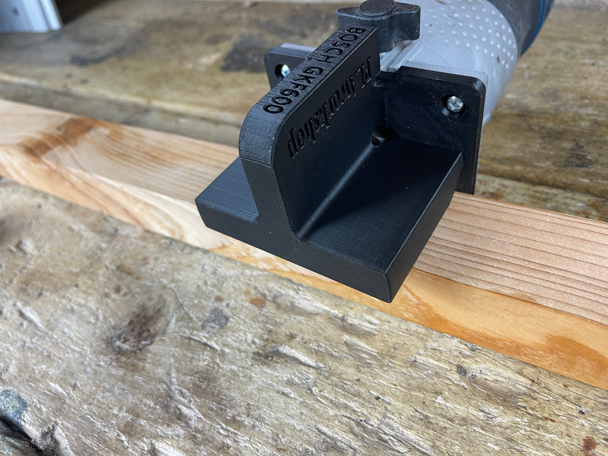 Accessoire de plaquage de chants Bosch compatible avec le Bosch GKF 600