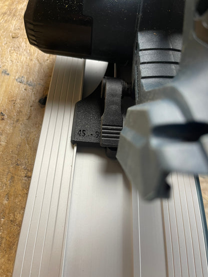 TOOLAX 45° & 90° Gleitplatte kompatibel mit Bosch GKS 18V-57