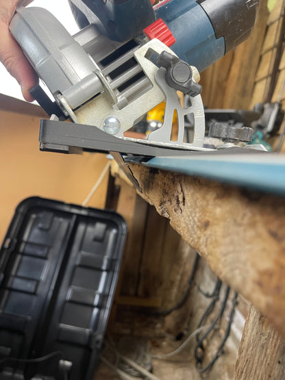 TOOLAX 45° & 90° Gleitplatte kompatibel mit Bosch GKS 18V-57