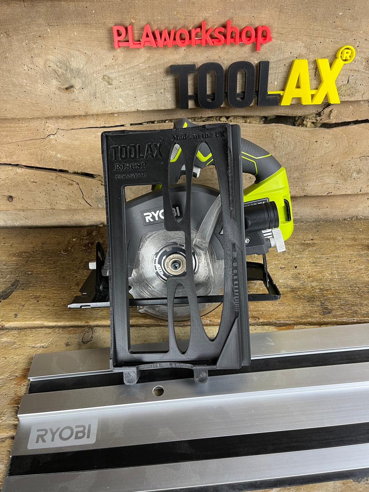 TOOLAX skid plate for Ryobi R18CSP compatible with ryobi guide rail