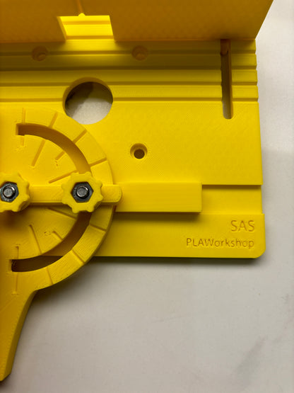 Dewalt Mini-Frästisch mit Winkel-/Anschlagführung für Holzwerkbank