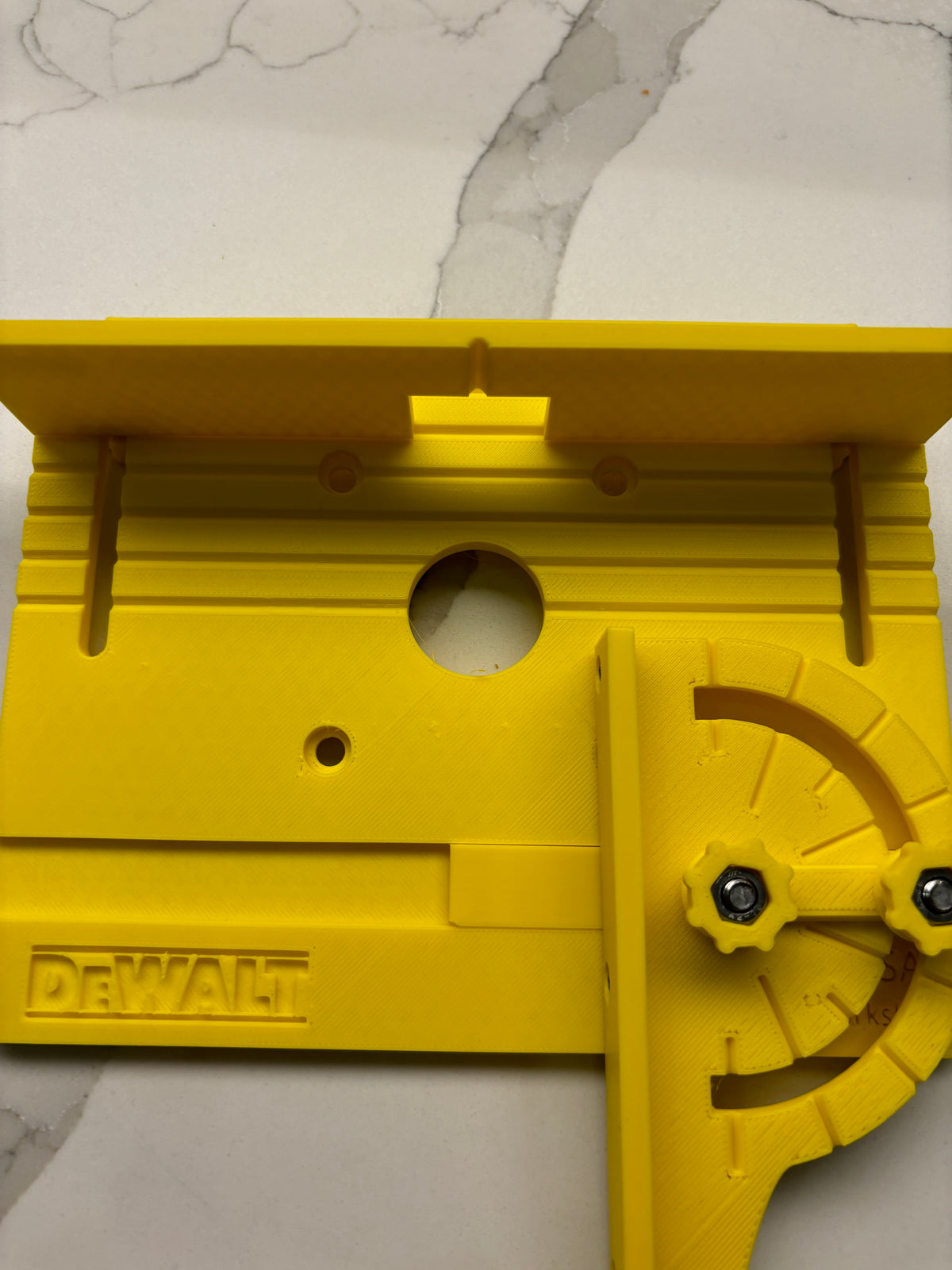 Dewalt Mini-Frästisch mit Winkel-/Anschlagführung für Holzwerkbank