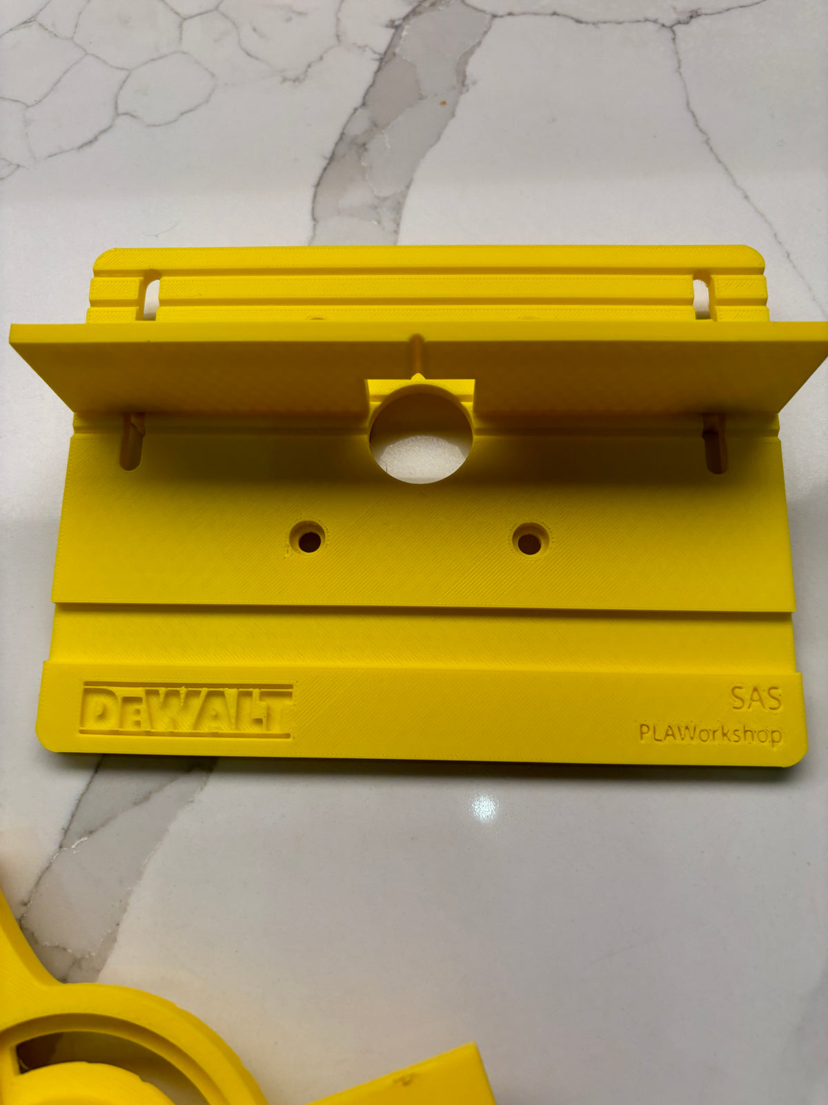 Dewalt Mini-Frästisch mit Winkel-/Anschlagführung für Holzwerkbank