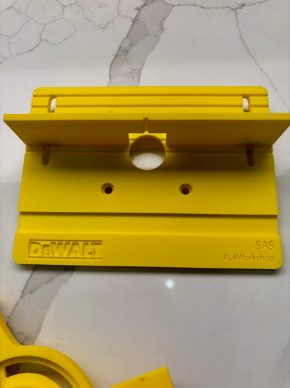 Dewalt Mini-Frästisch mit Winkel-/Anschlagführung für Holzwerkbank