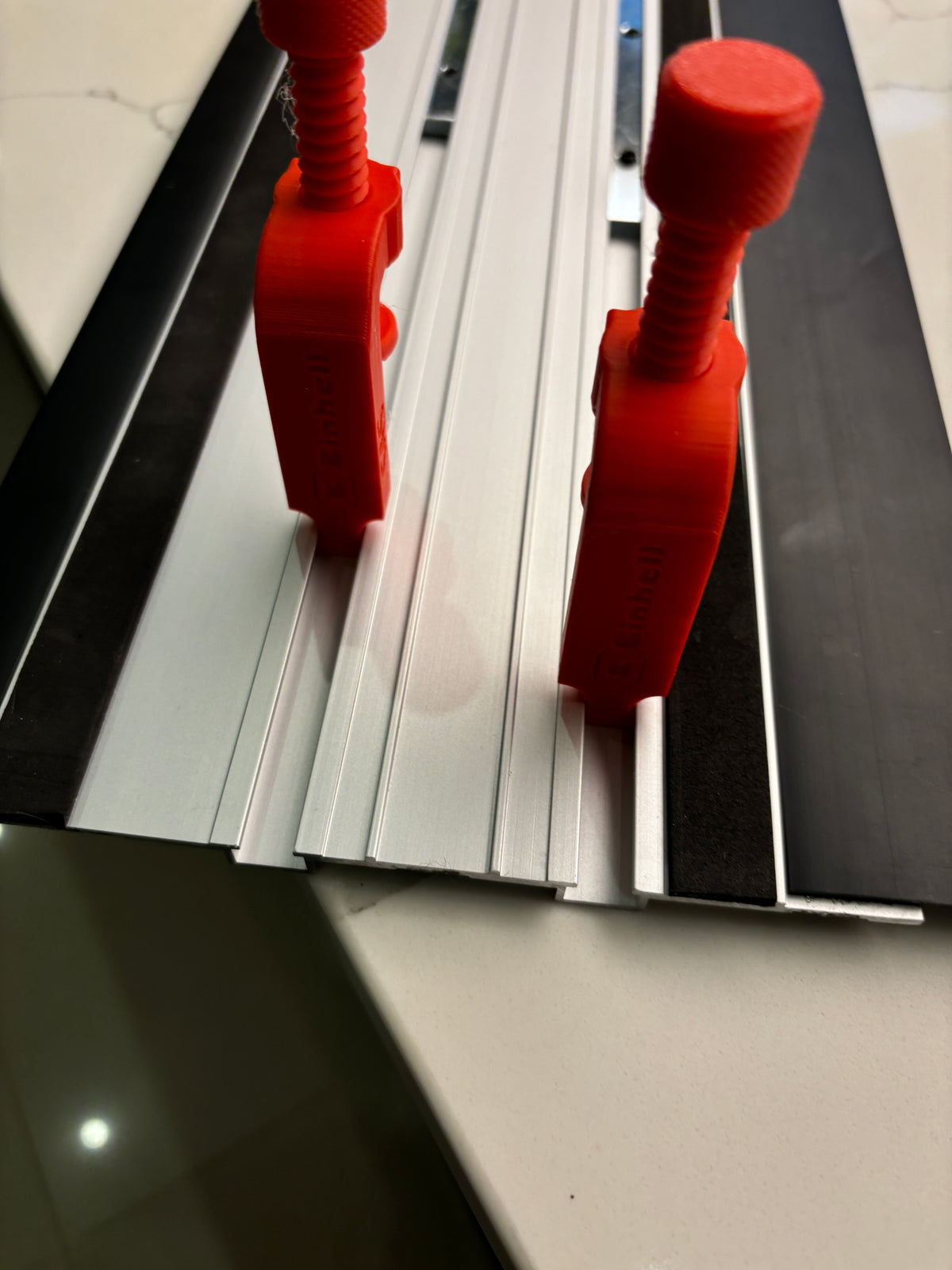 All-in-One Klemme G-Stil - kompatibel mit Einhell Tauchsäge Führungsschiene