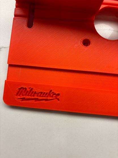 Milwaukee Mini-Frästisch mit Winkel-/Anschlagführung für Holzwerkbank
