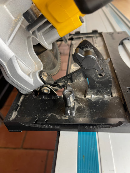 TOOLAX 45° and 90° cuts Adaptor for Dewalt Circular Saw DWE560 to fit Makita Guide rail