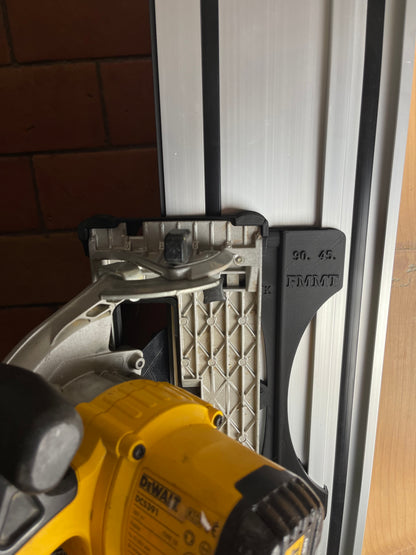 TOOLAX 45° and 90° cuts Adaptor for Dewalt Circular Saw DWE560 to fit Makita Guide rail