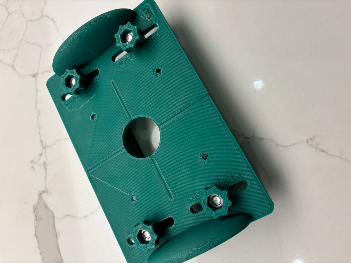 18V-8 Advanced Trim Router Base Jig compatible with Bosch