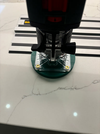 18V-8 Geavanceerde Trim Router Duikbasis Geleiderailadapter compatibel met Dewalt Geleiderail
