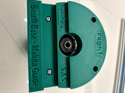 18V-8 Advanced Trim Router Plunge Base Guide Rail Adapter compatible with Makita Track / Guide Rail