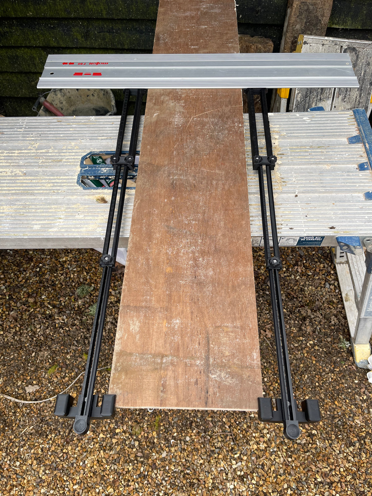 TOOLAX Parallel Guide rail system compatible with Mafell/ Bosch