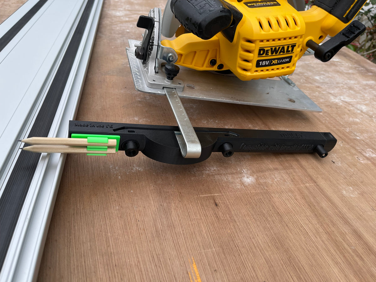 Rallonge de guide de refendage pour scie circulaire Dewalt DCS570, DWE575, DCS575, DCS578, DCS573