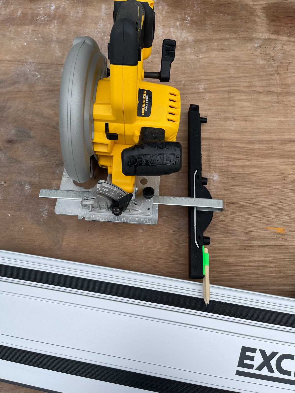 Rallonge de guide de refendage pour scie circulaire Dewalt DCS570, DWE575, DCS575, DCS578, DCS573