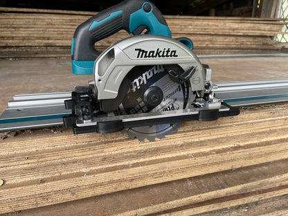 Makita DHS660 / XSH04 Adapterbasis unterstützt 90° und 45° Schnitte für Makita/Milwaukee/Festool/Evolution Führungsschienen