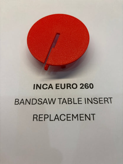 2x TOOLAX Lintzaagtafel Inzetstukken voor INCA EURO 260