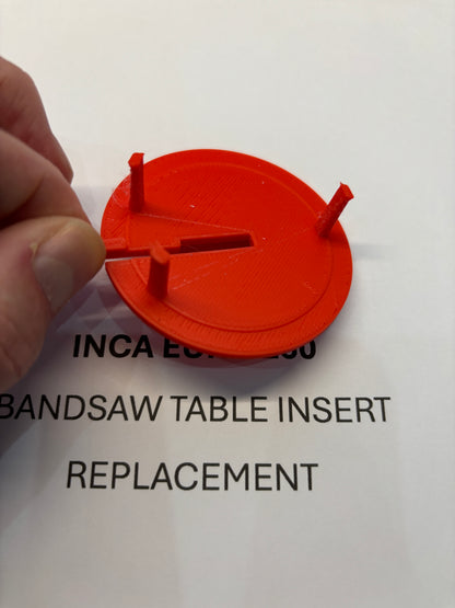 2x TOOLAX Lintzaagtafel Inzetstukken voor INCA EURO 260