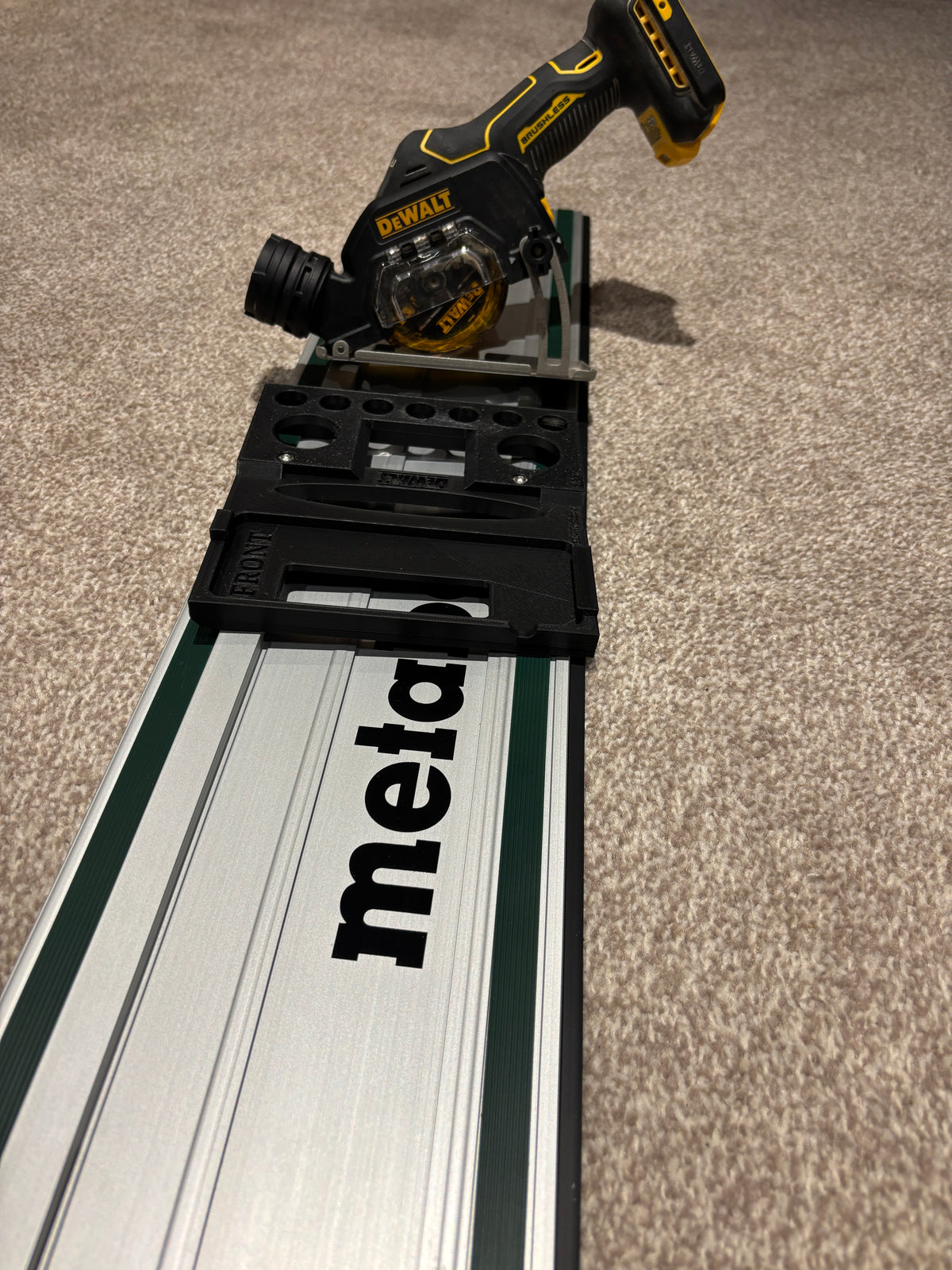 Dewalt DCS438 Adaptor base / Skid plate for Circular Saw to fit Metabo Guide rail