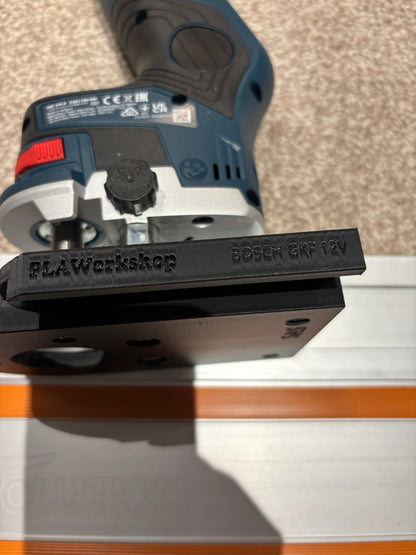 Bosch GKF 12V-8 Accu kantenfrees Basisgeleiderailadapter voor Evolution rail/geleiderail