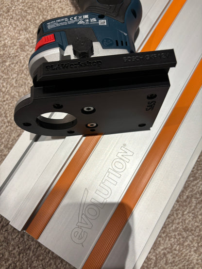 Bosch GKF 12V-8 Accu kantenfrees Basisgeleiderailadapter voor Evolution rail/geleiderail
