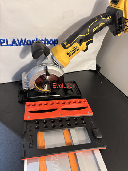 Dewalt DCS571 Circular Saw Adaptor base / Skid plate or Shoe to fit Evolution Guide rail