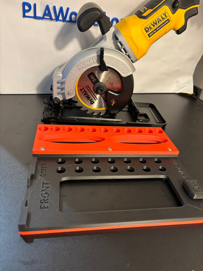 Dewalt DCS571 Circular Saw Adaptor base / Skid plate or Shoe to fit Milwaukee Guide rail