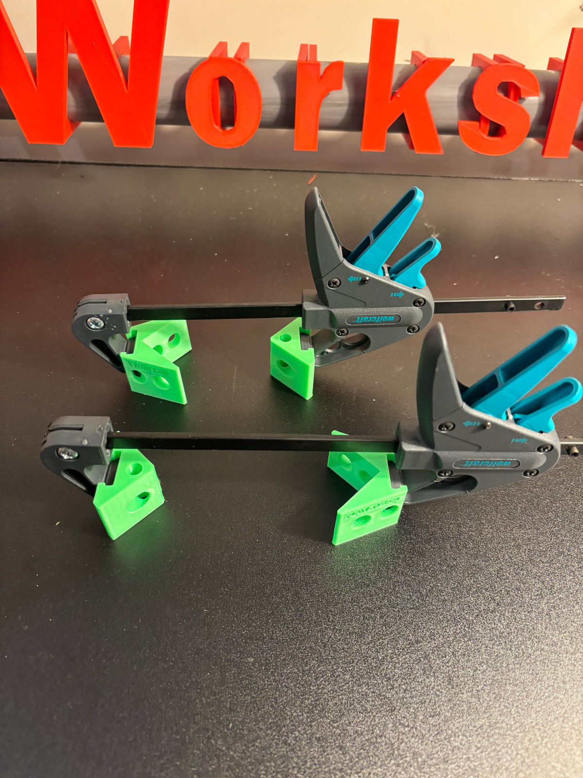 Corner Clamp Adaptor Kit for Wolfcraft Bar Clamps (set 2 pair)