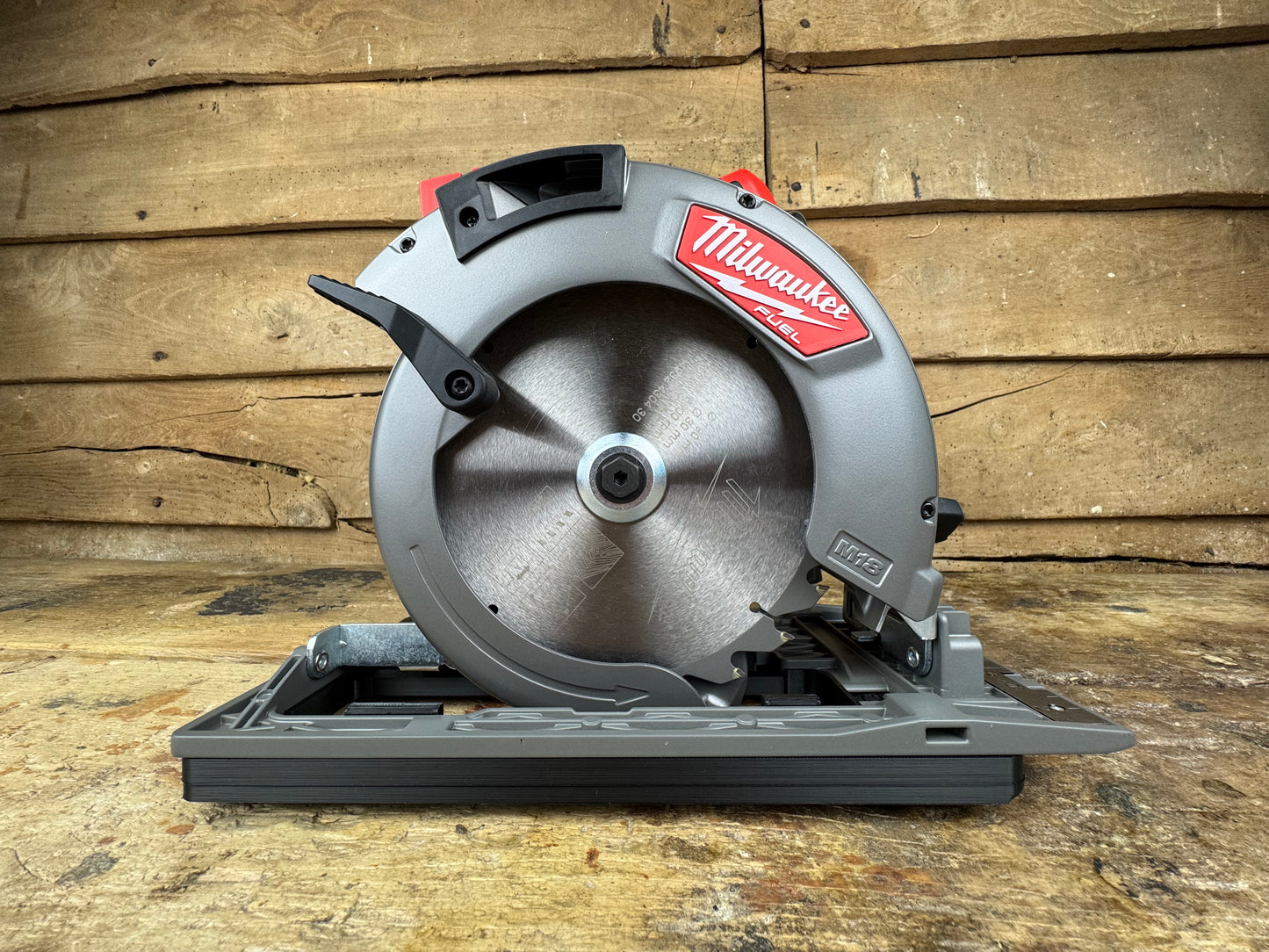 TOOLAX adaptor for Milwaukee M18 CCS66 Adaptor base / Skid plate for Circular Saw to fit Mafell Guide rail