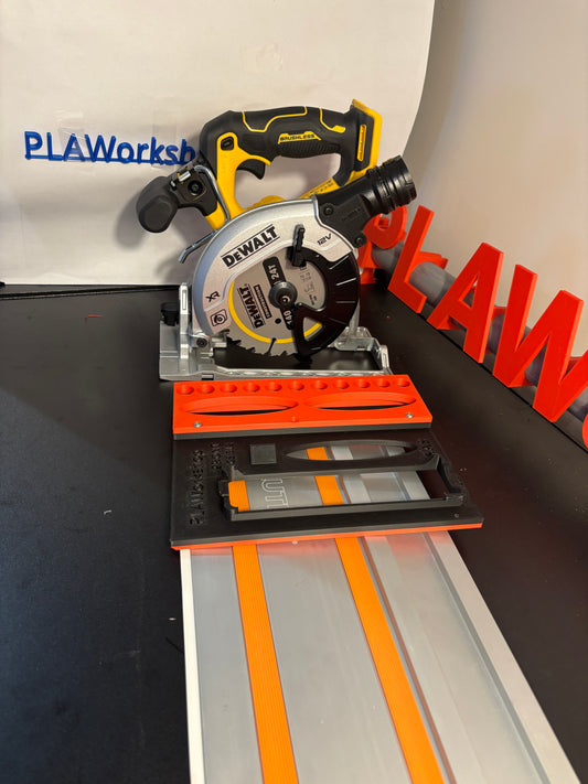 Dewalt DCS512 Adaptor base / Skid plate for Circular Saw to fit Evolution Guide rail