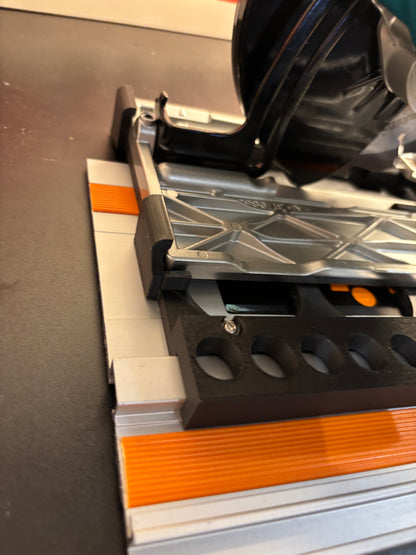 Semelle adaptatrice/patin de glissement Makita DSS610/DSS611 pour scie circulaire, compatible avec rail de guidage Triton