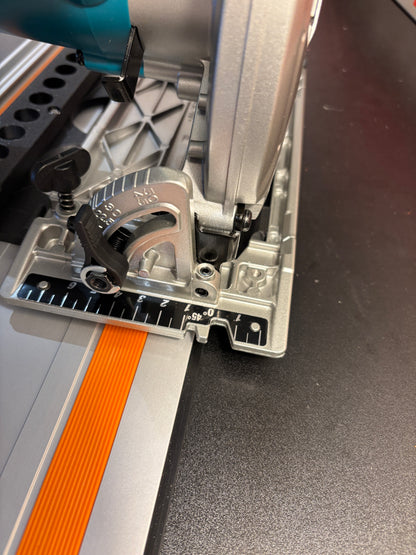 Semelle adaptatrice/patin de glissement Makita DSS610/DSS611 pour scie circulaire, compatible avec rail de guidage Triton