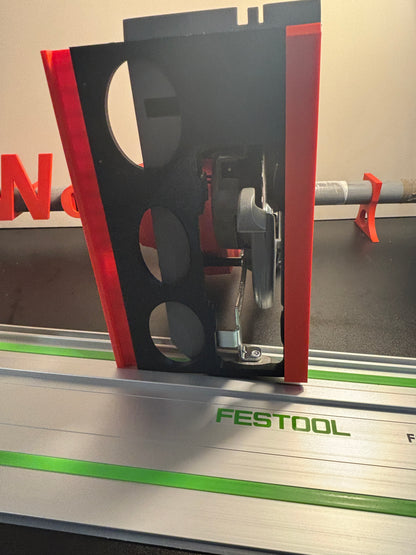 Base adaptatrice / patin Milwaukee M18 CCS55 pour scie circulaire, compatible avec rail de guidage Festool