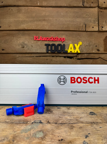 TOOLAX G-Style clamps- compatible with Bosch track saw guide rail