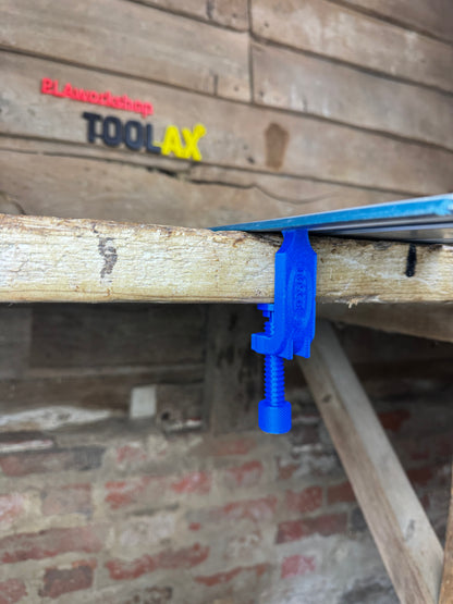 TOOLAX G-Style clamps- compatible with Bosch track saw guide rail