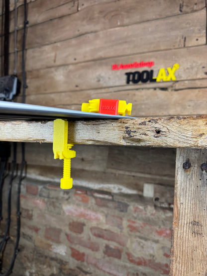 TOOLAX G-Clamp All-In-One + 45&90 Degree Angle Guide Rail Stop compatible with Dewalt