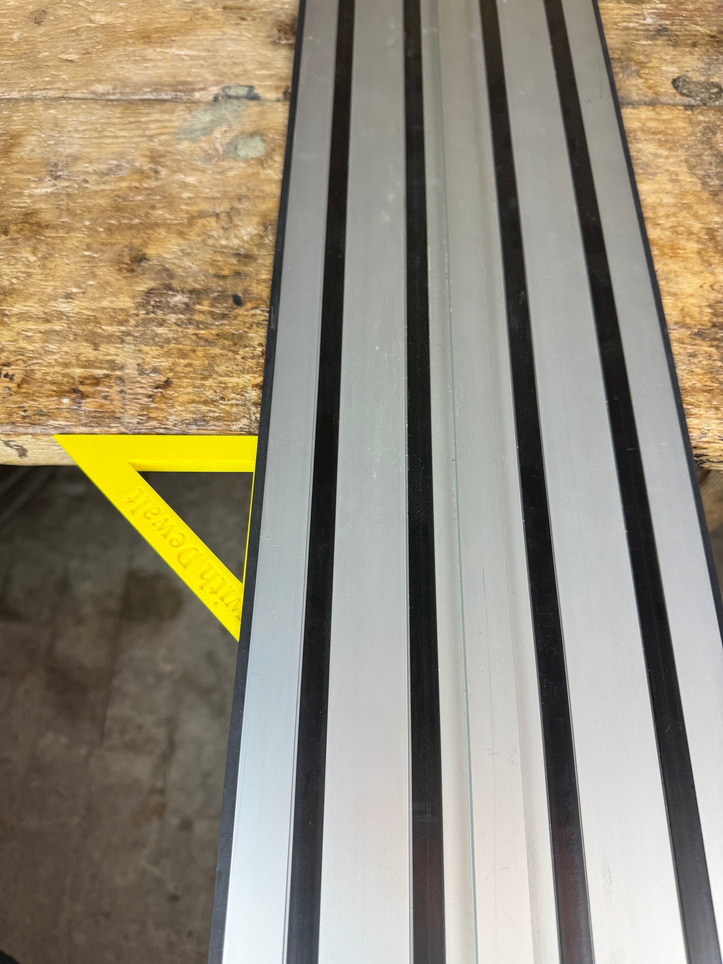 TOOLAX 45 & 90 Degree Large Angle Bevel stop for Dewalt Guide Rail