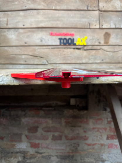 TOOLAX Large Guide Rail Square with 45 & 90 Degree Stops to fit Milwaukee Rail