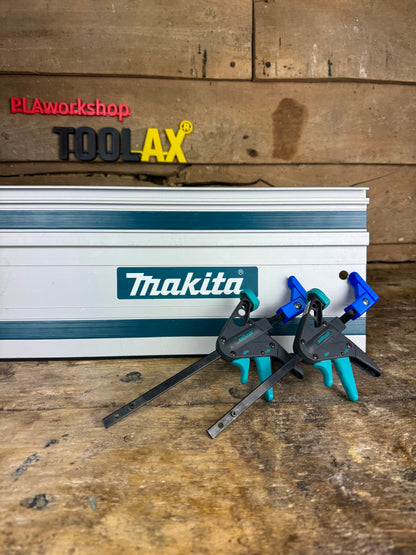 TOOLAX clamp feet pair for Wolfcraft clamp compatible with Makita Guide Rail