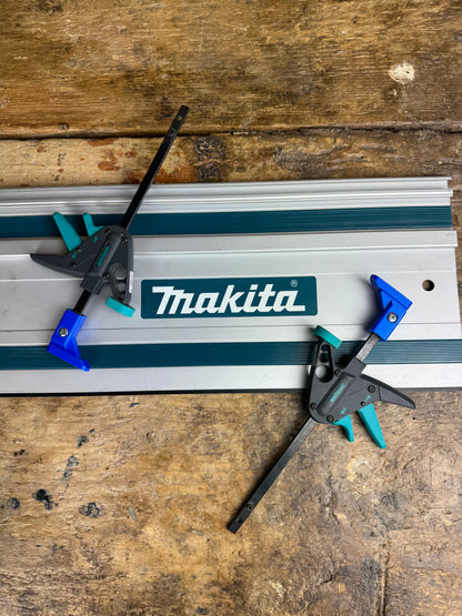 TOOLAX clamp feet pair for Wolfcraft clamp compatible with Makita Guide Rail