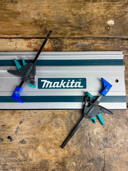 TOOLAX clamp feet pair for Wolfcraft clamp compatible with Makita Guide Rail