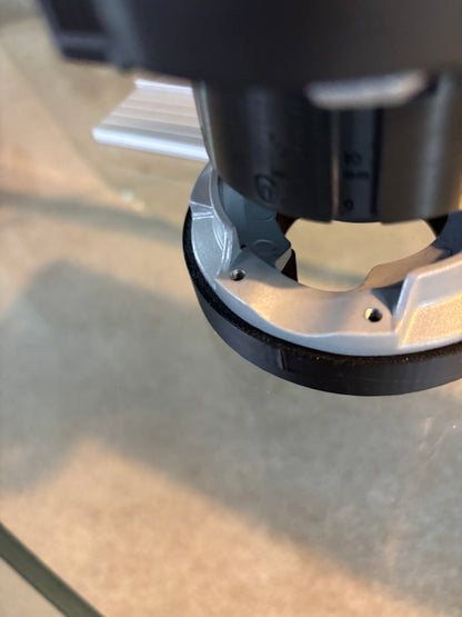 Base plongeante de défonceuse Bosch GKF 18V-25 – Adaptateur pour rail de guidage Bosch