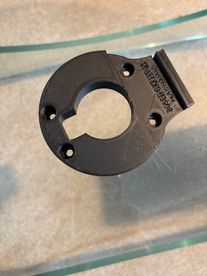 Base plongeante de défonceuse Bosch GKF 18V-25 – Adaptateur pour rail de guidage Bosch