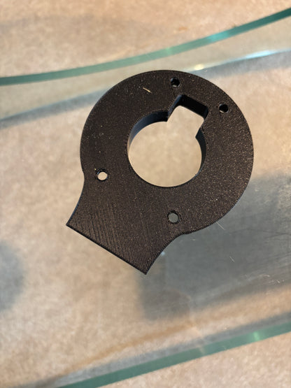 Base plongeante de défonceuse Bosch GKF 18V-25 – Adaptateur pour rail de guidage Bosch