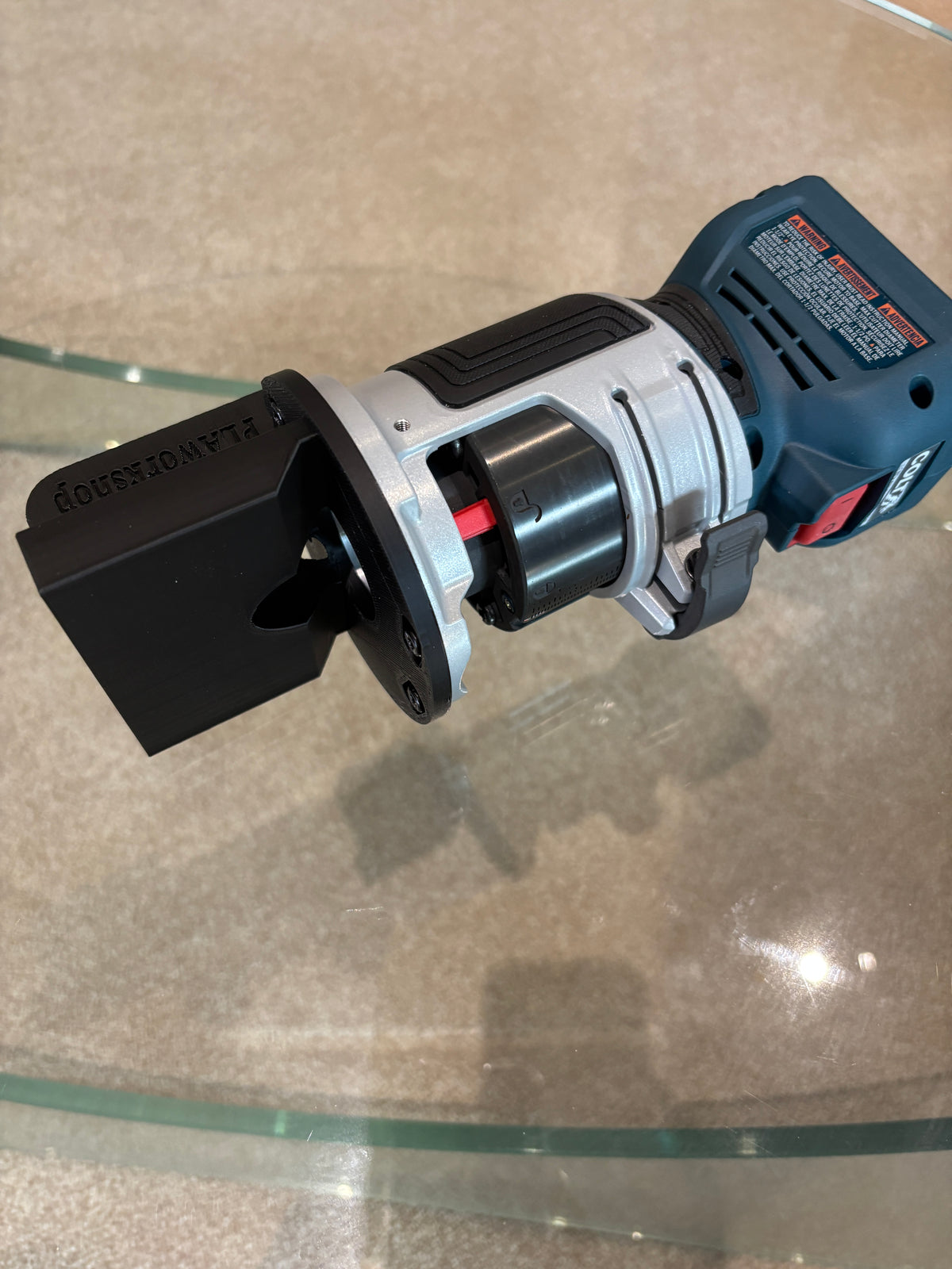 Bosch Edge Banding Trim Attachment compatible with Bosch GKF 18V-25