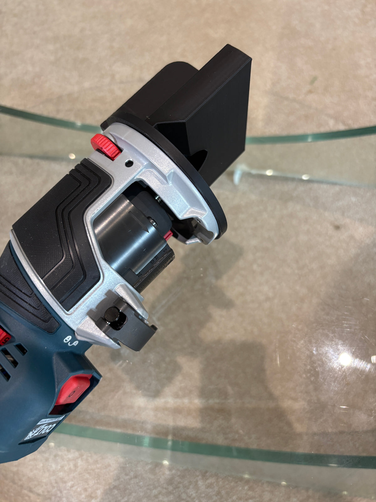 Bosch Edge Banding Trim Attachment compatible with Bosch GKF 18V-25