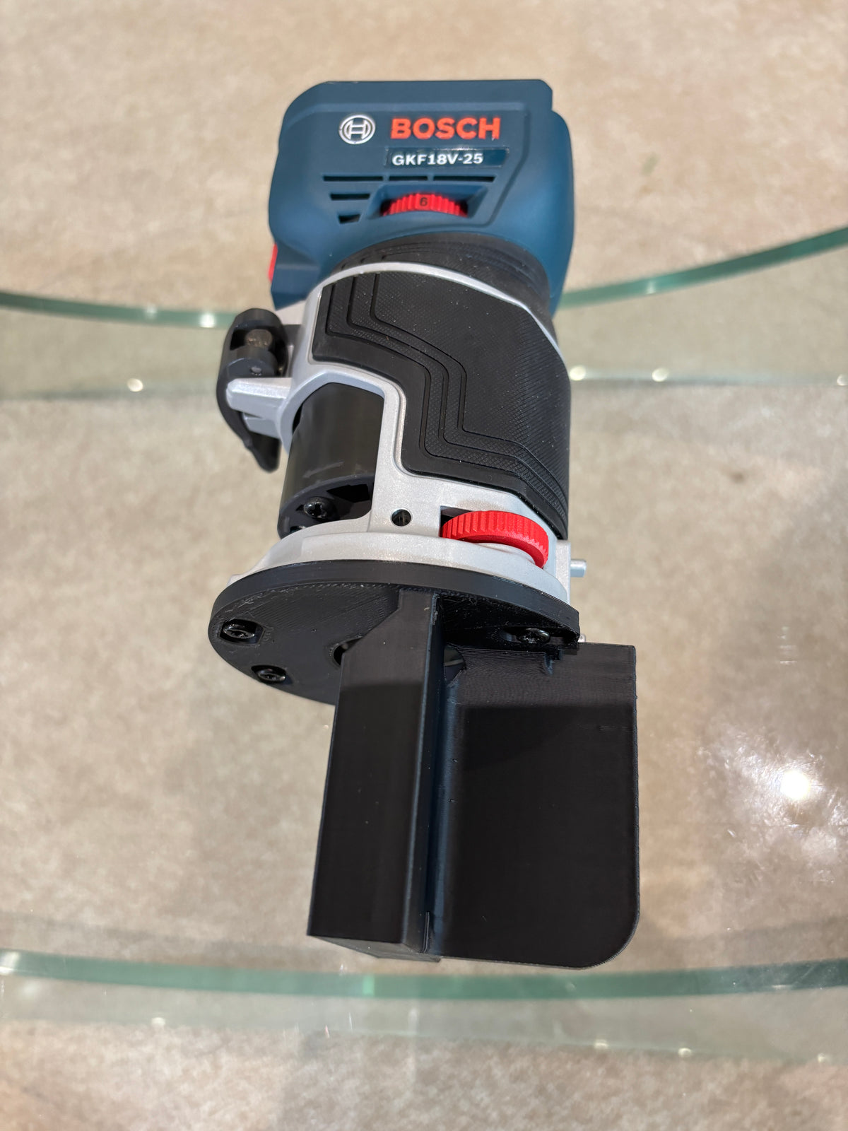 Bosch Edge Banding Trim Attachment compatible with Bosch GKF 18V-25