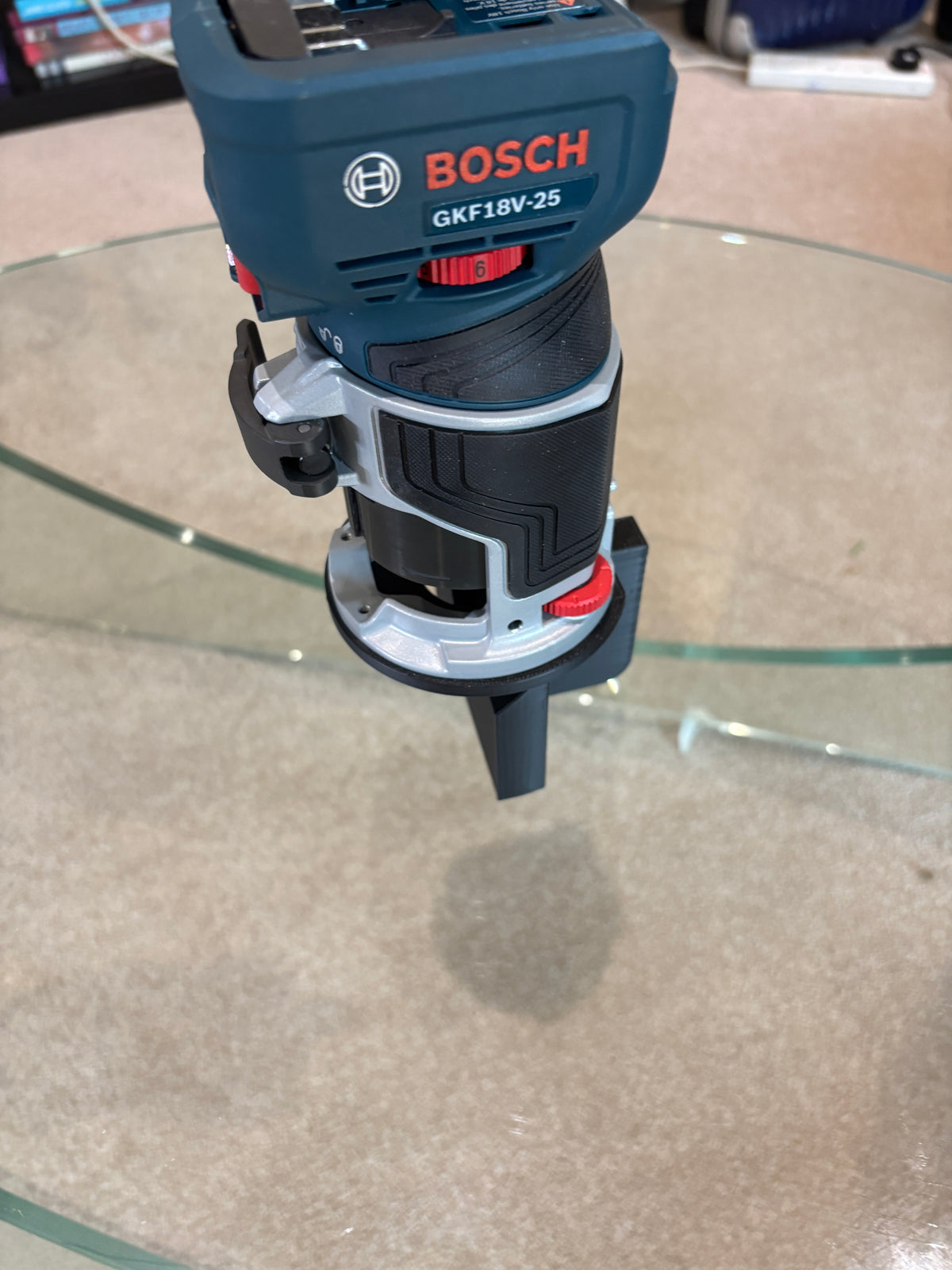 Bosch Edge Banding Trim Attachment compatible with Bosch GKF 18V-25