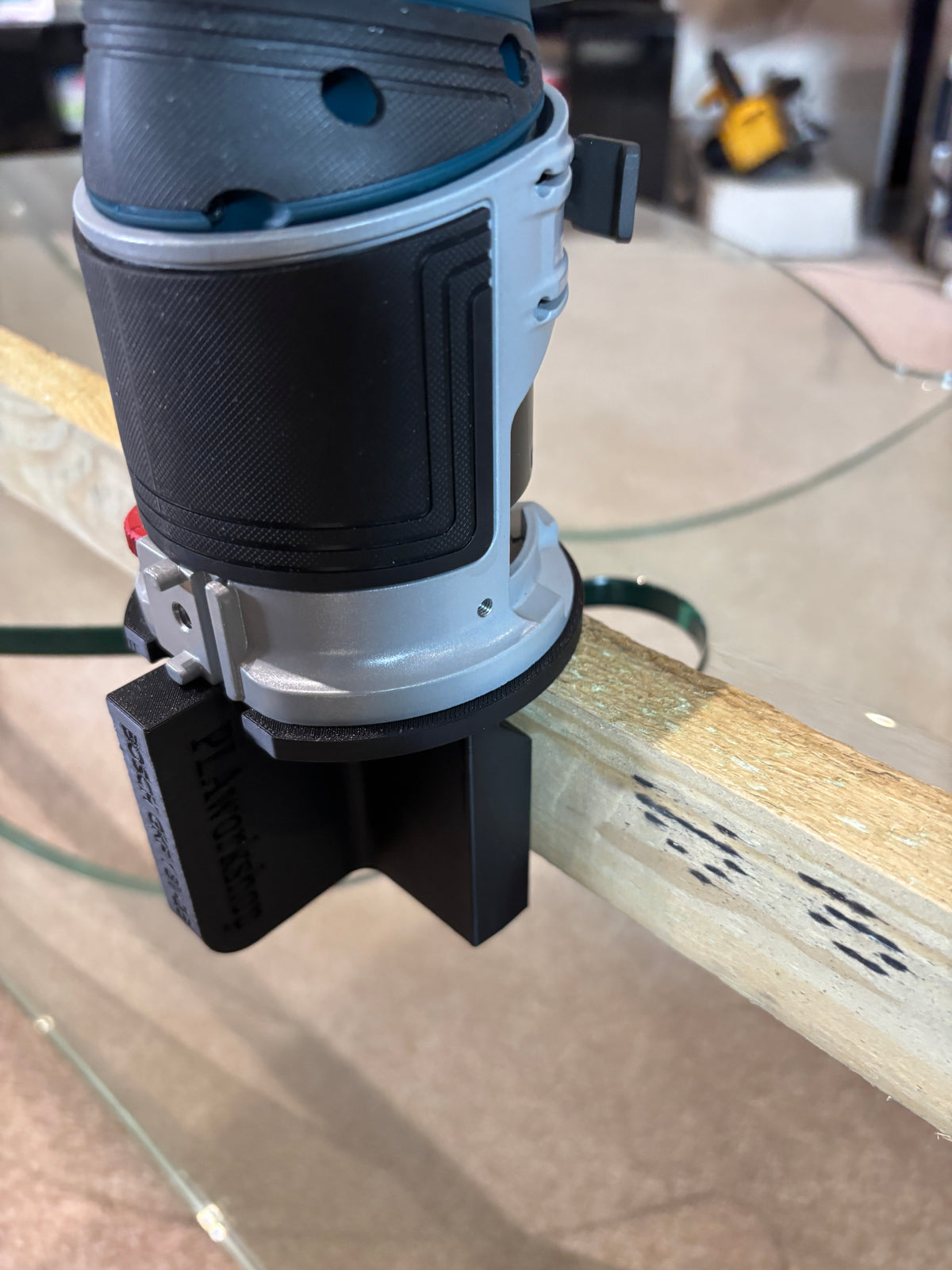 Bosch Edge Banding Trim Attachment compatible with Bosch GKF 18V-25