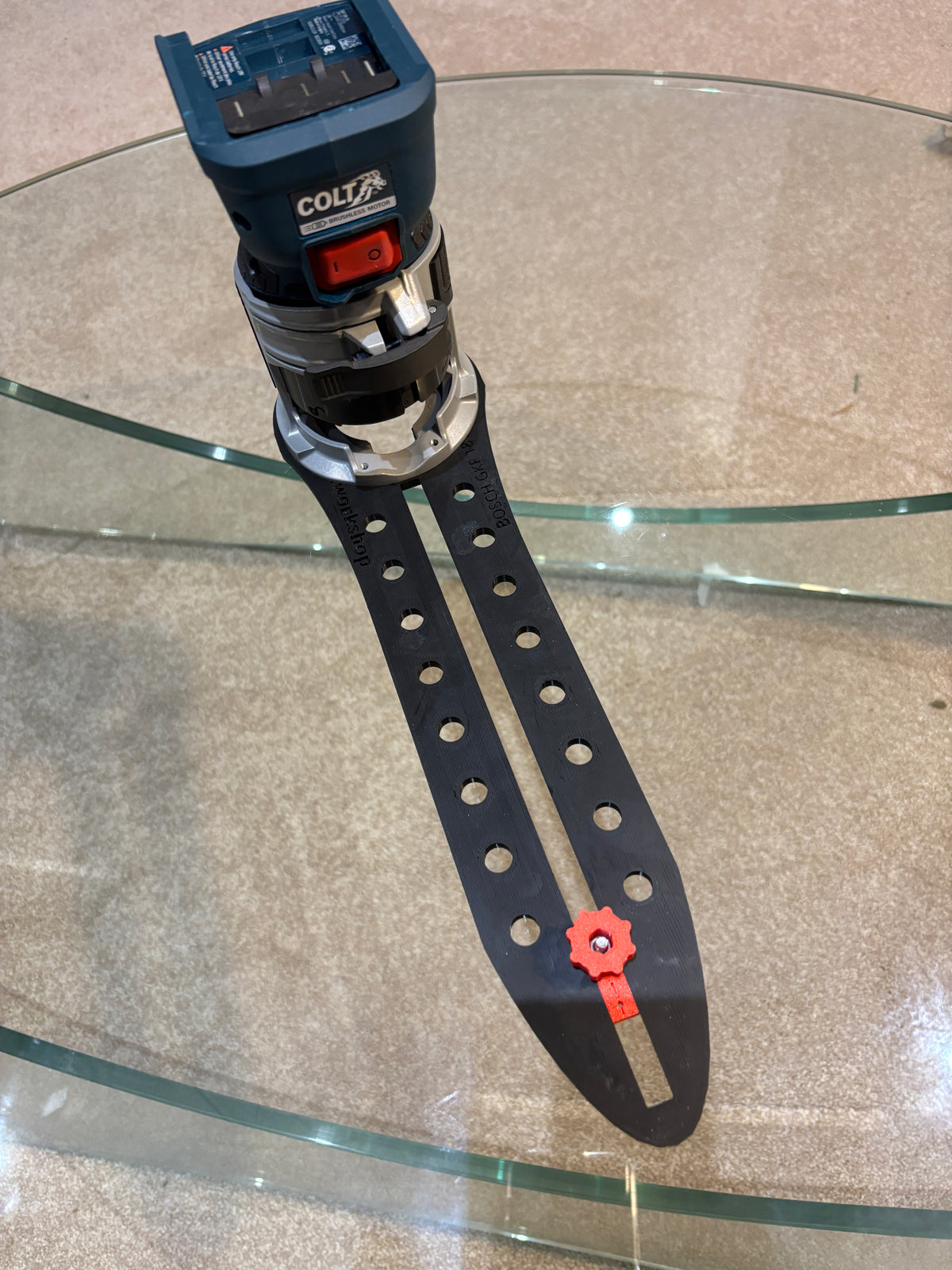 Bosch GKF 18V-25 Oberfräse Kreis-Schneidlehre